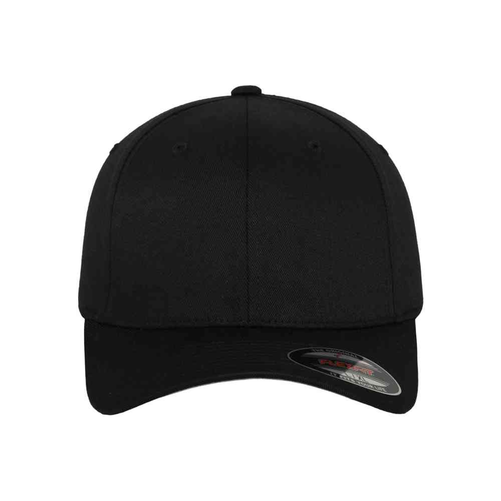 Flexfit - Wooly Combed Casquette flexfit - Noir